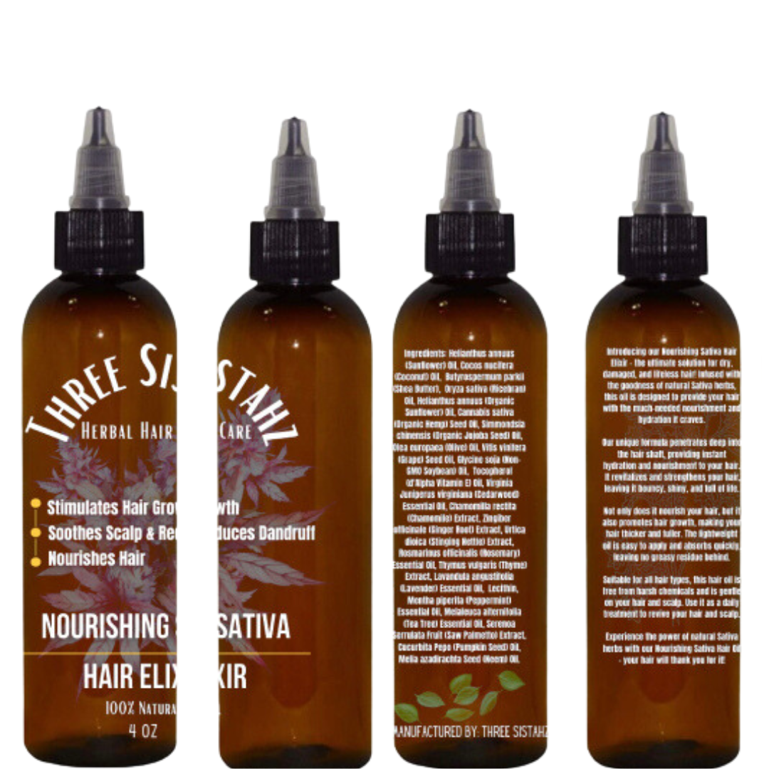 Three Sistahz - Nourishing Sativa Elixir