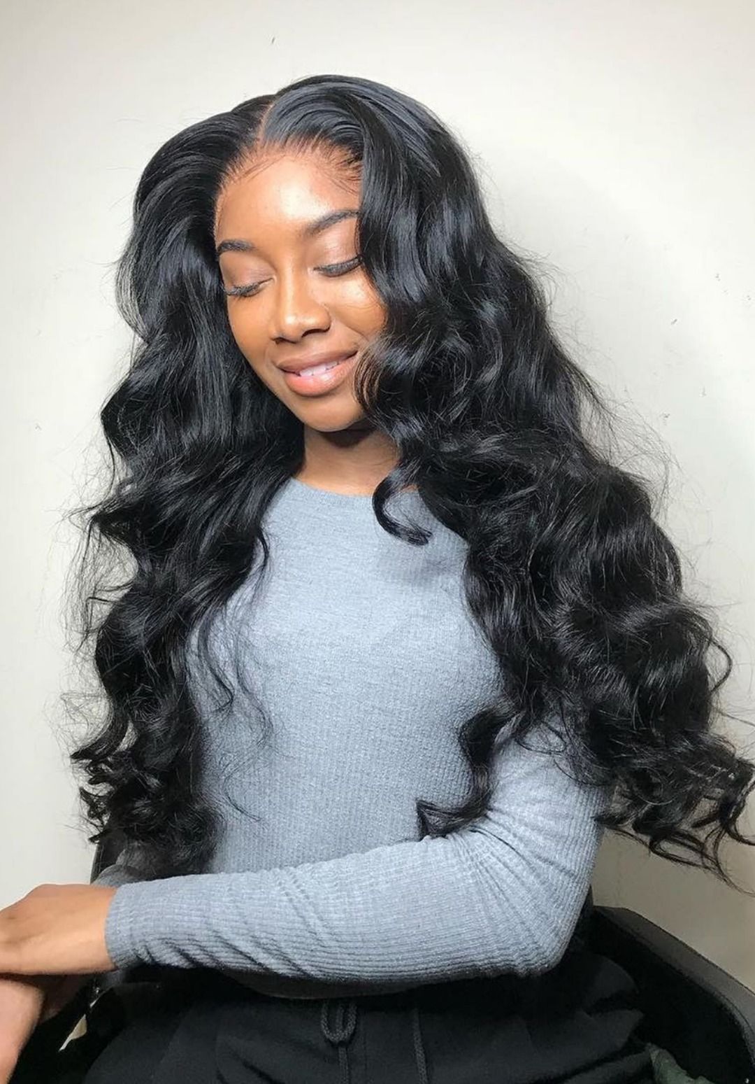 Z Beauti - Natural Brown Body Wave frontal wig install