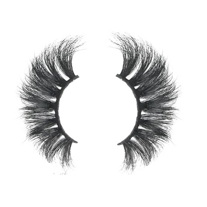 Z Beauti 5D Mink Lashes-Wynter-Model 3D Mink Lashes. Soft Cotton Band. Soft Natural Hairs. Easy Application. Natural Looking Dramatic Lashes